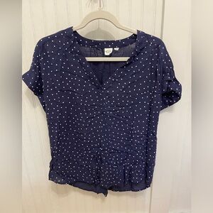 Gap, short sleeve blouse